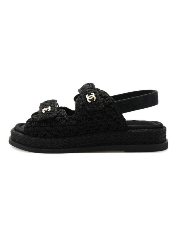 Chanel Crochet Sandals