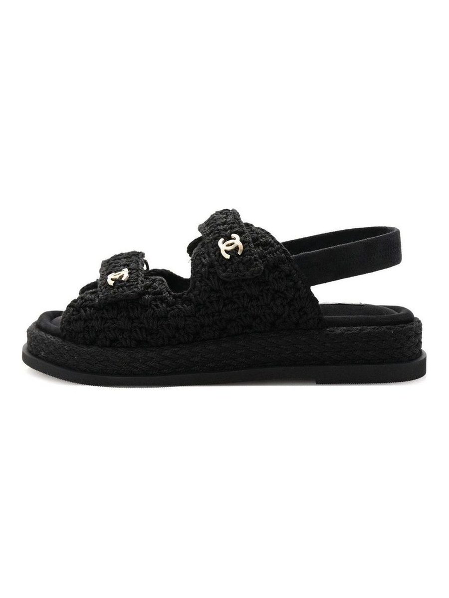 Chanel Crochet Sandals