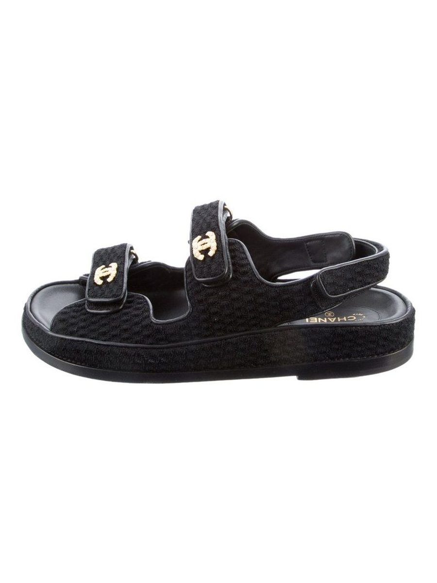 Chanel Crochet Sandals