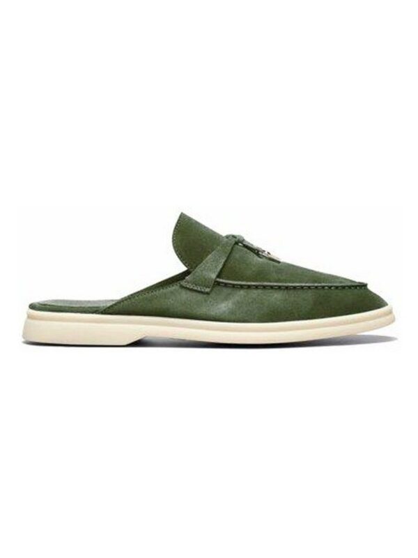 Babouche Charms Walk Loafers Linen