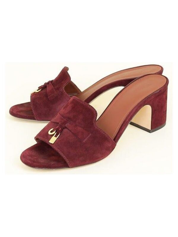 Summer Charms Sandal-Oxblood