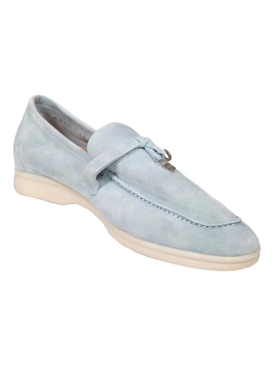 Loro Piana Loafers – Light Blue