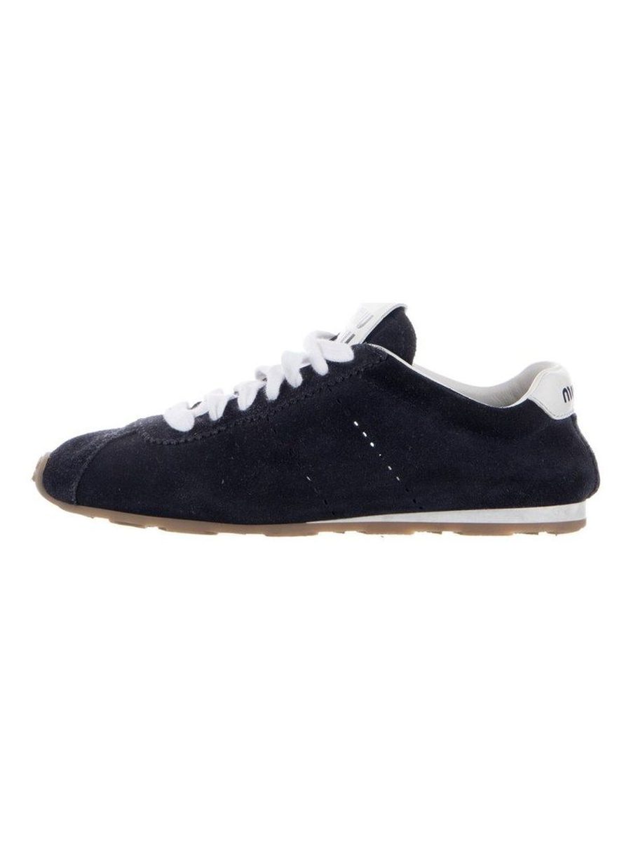 Plume suede sneakers