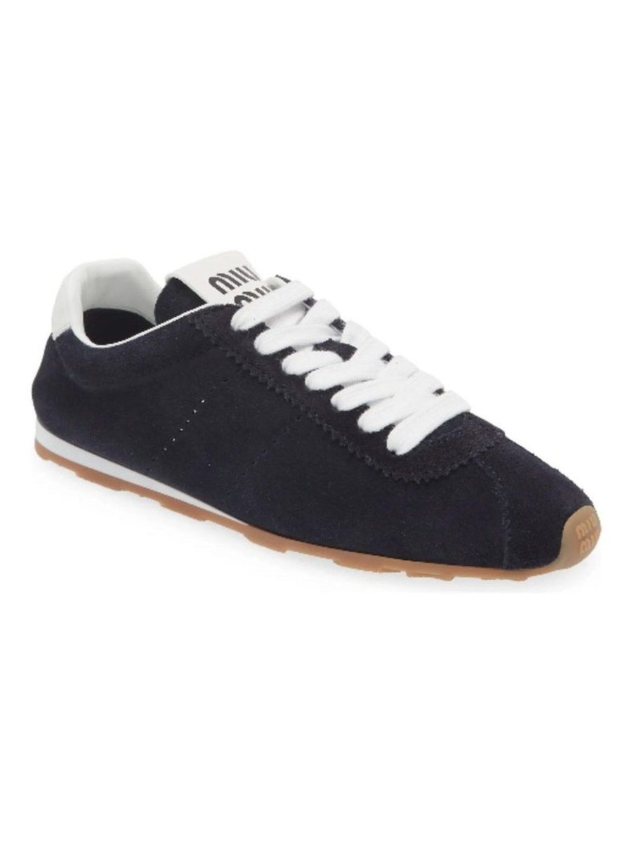 Plume suede sneakers