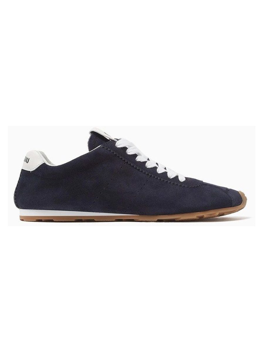 Plume suede sneakers