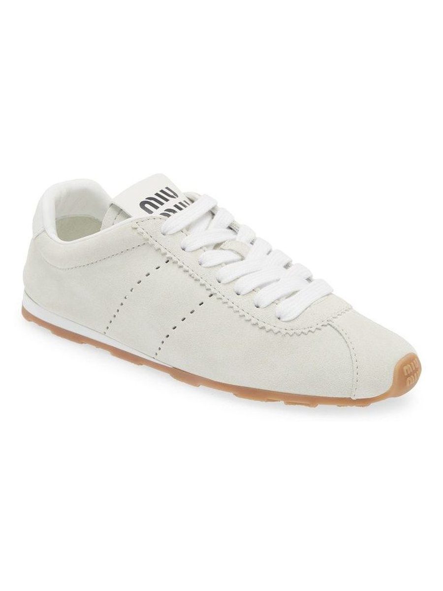 Plume suede sneakers