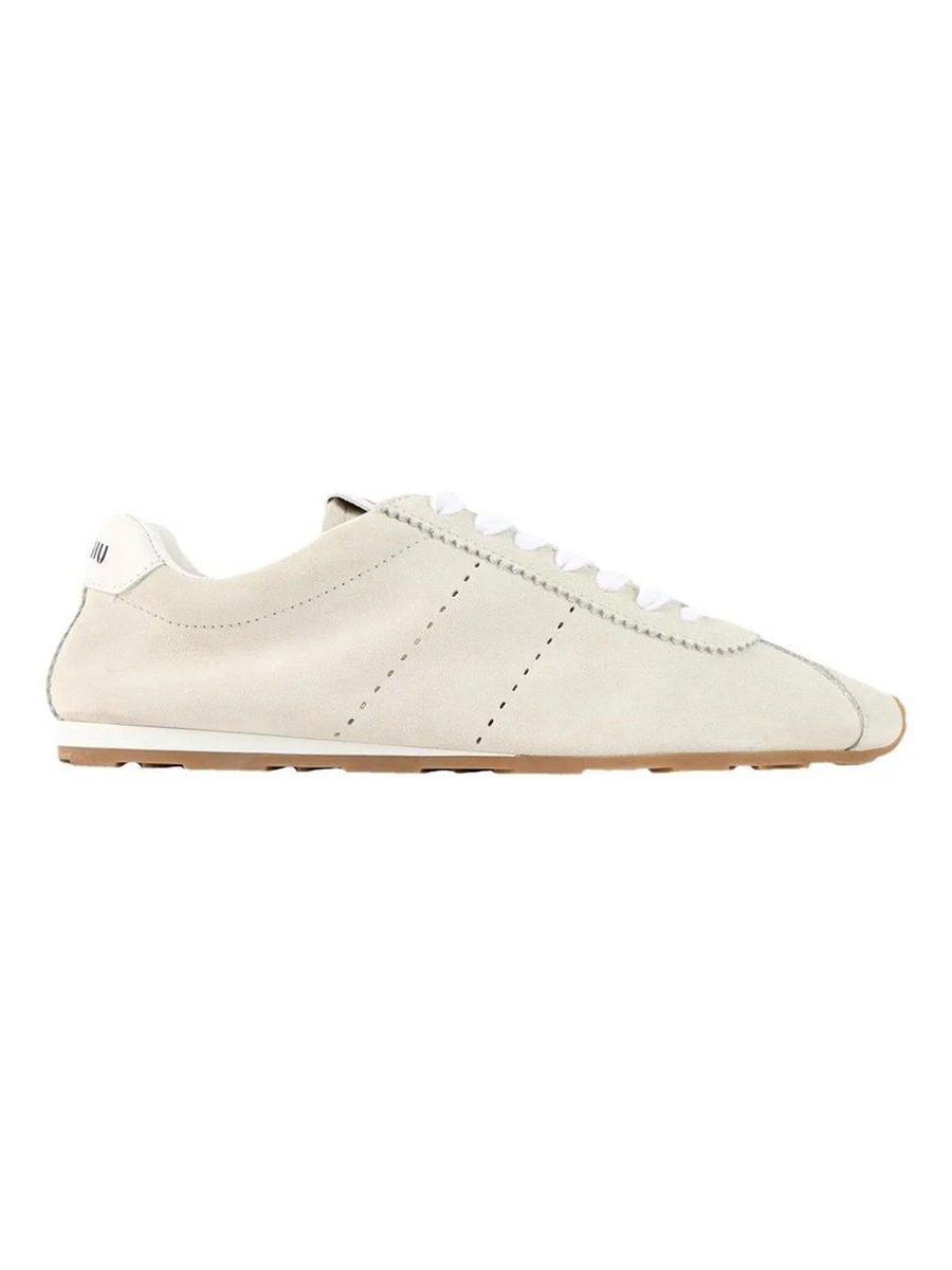 Plume suede sneakers