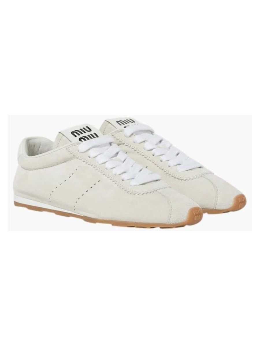Plume suede sneakers