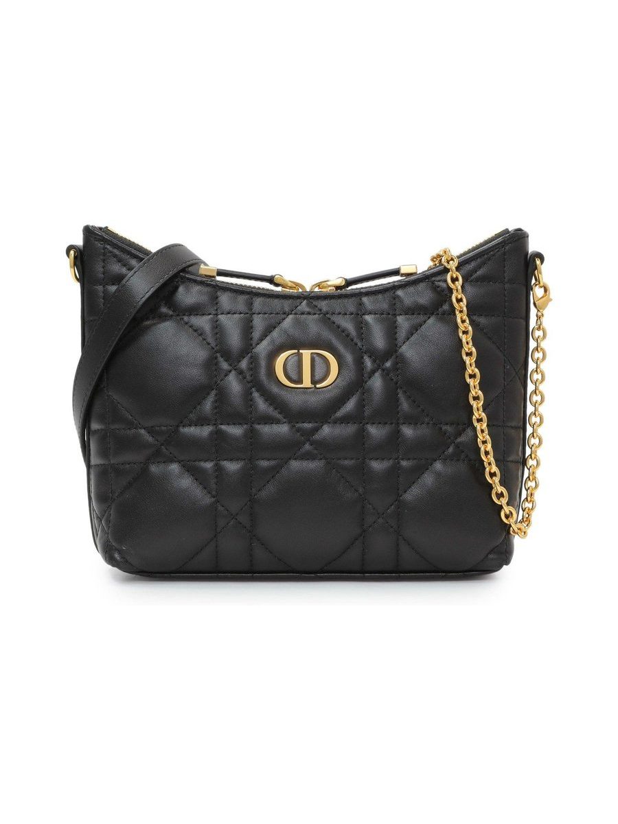 Black Macrocannage Lambskin