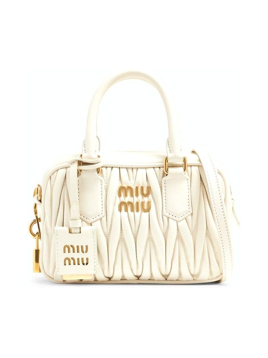 Arcadie Matelassé nappa leather bag