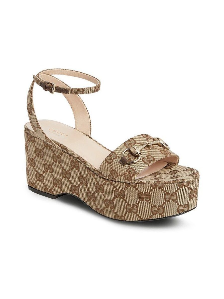 Horsebit flatform sandal