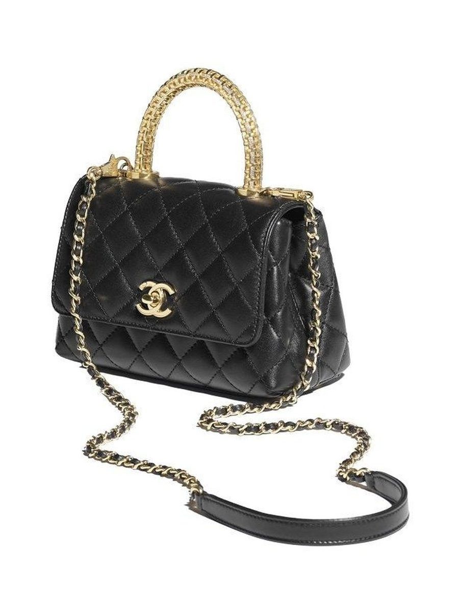 CHANEL Gold handle Coco