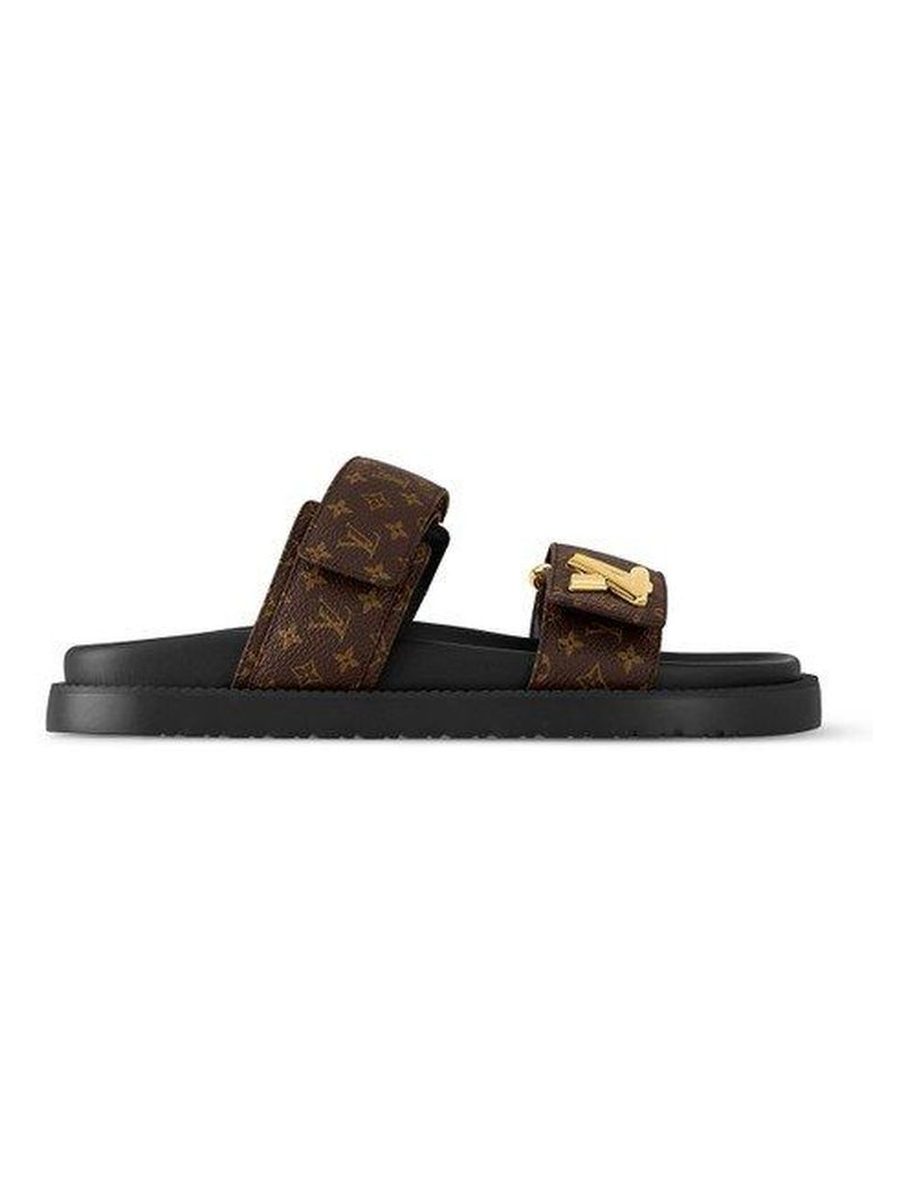 LV Sunset Flat Comfort Mule