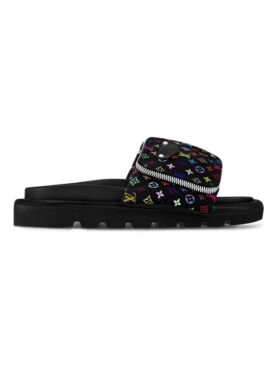 LV x TM Pool Pillow Flat Comfort Mule