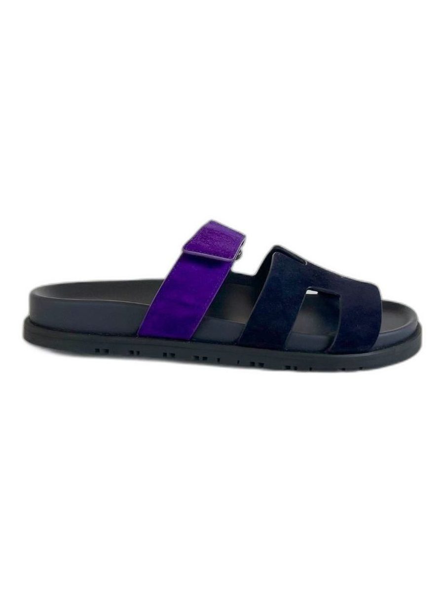 Hermès Chypre Sandals Suede