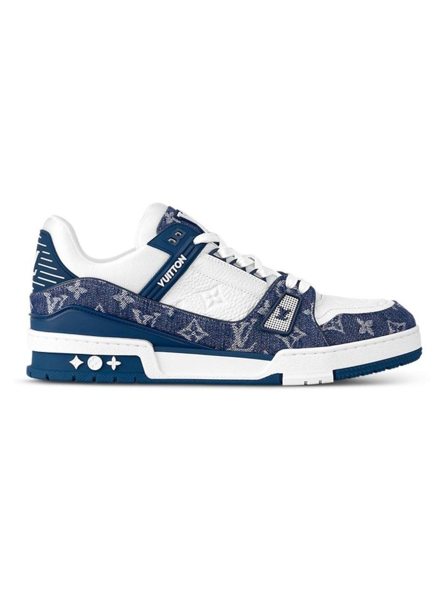 LV Trainer Sneaker Denim Jeans