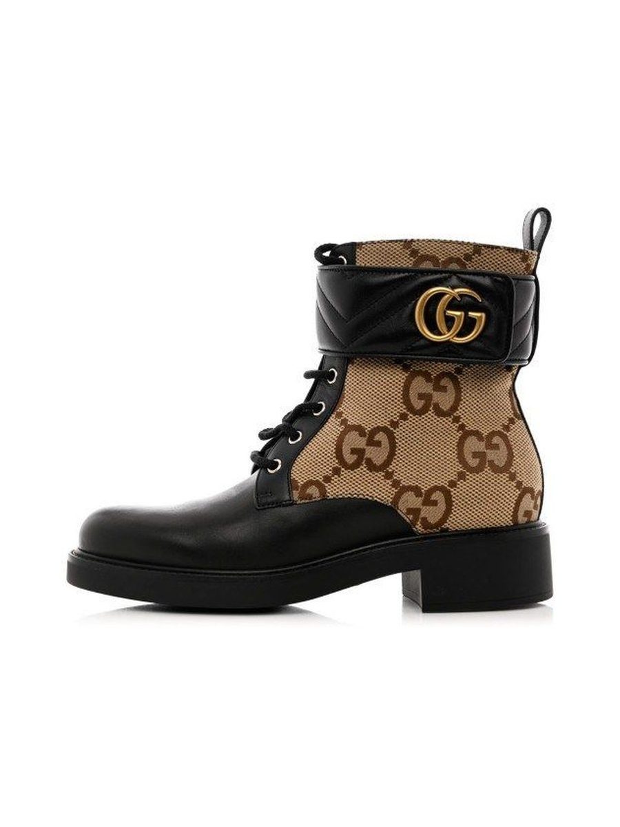 Ankle Boot Double G – Beige
