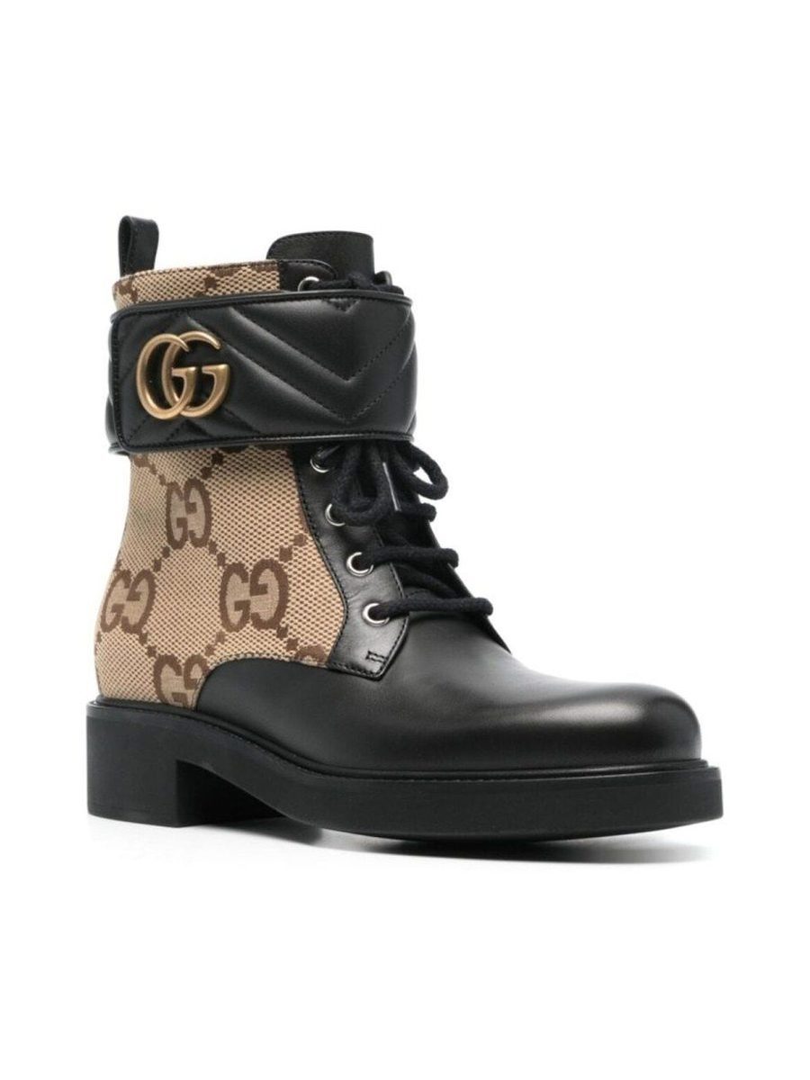 Ankle Boot Double G – Beige