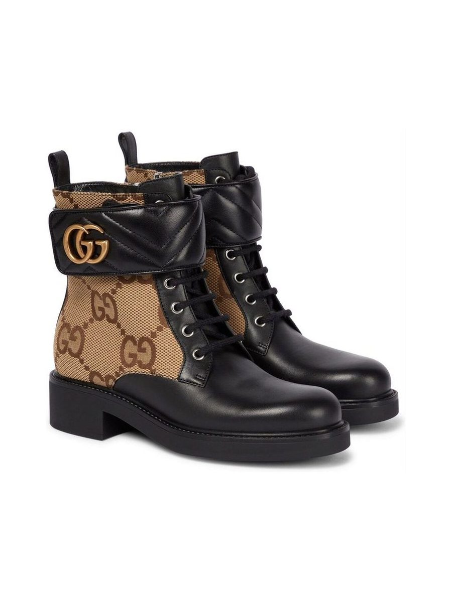 Ankle Boot Double G – Beige