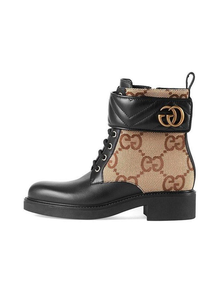 Ankle Boot Double G – Beige