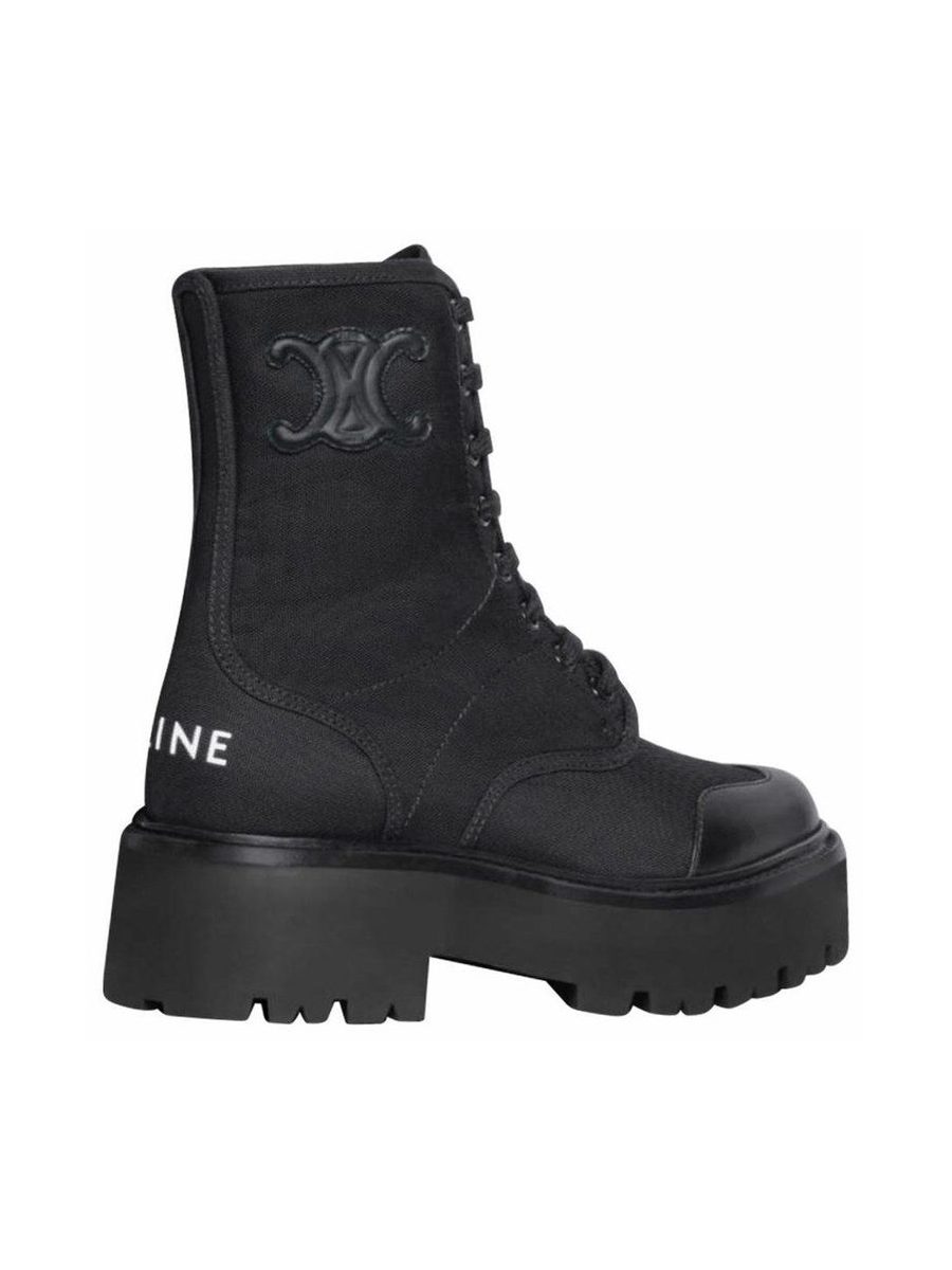 CELINE BULKY LACED UP BOOT
