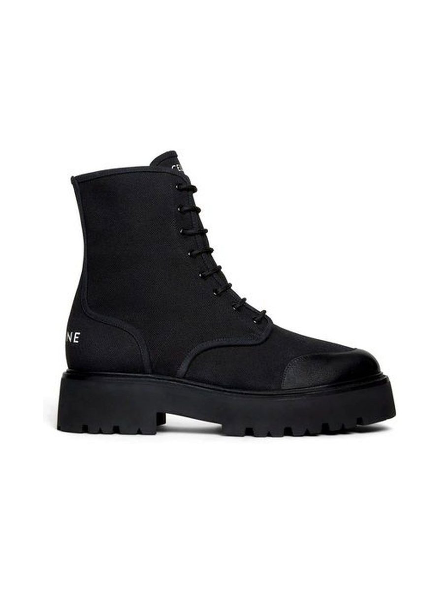 CELINE BULKY LACED UP BOOT