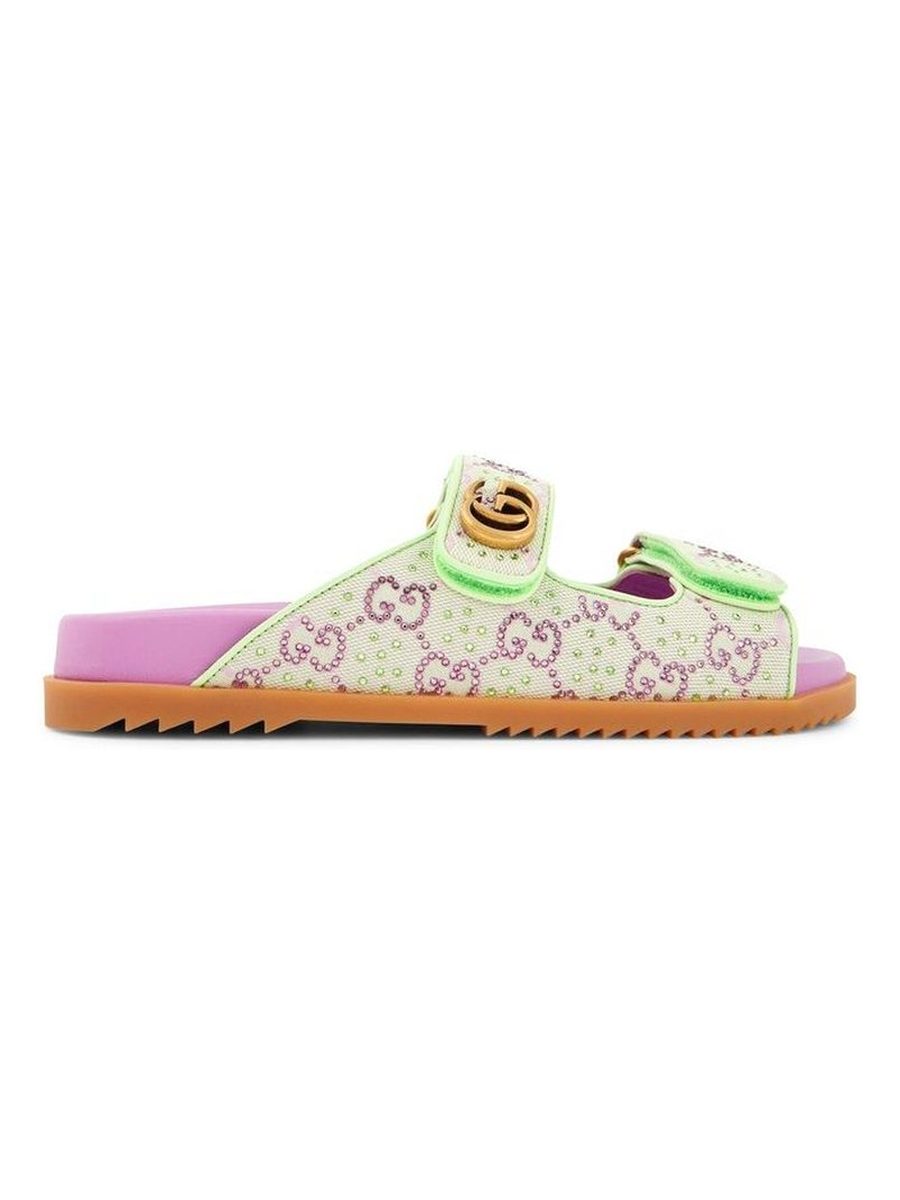 WOMEN’S SANDAL WITH DOUBLE G