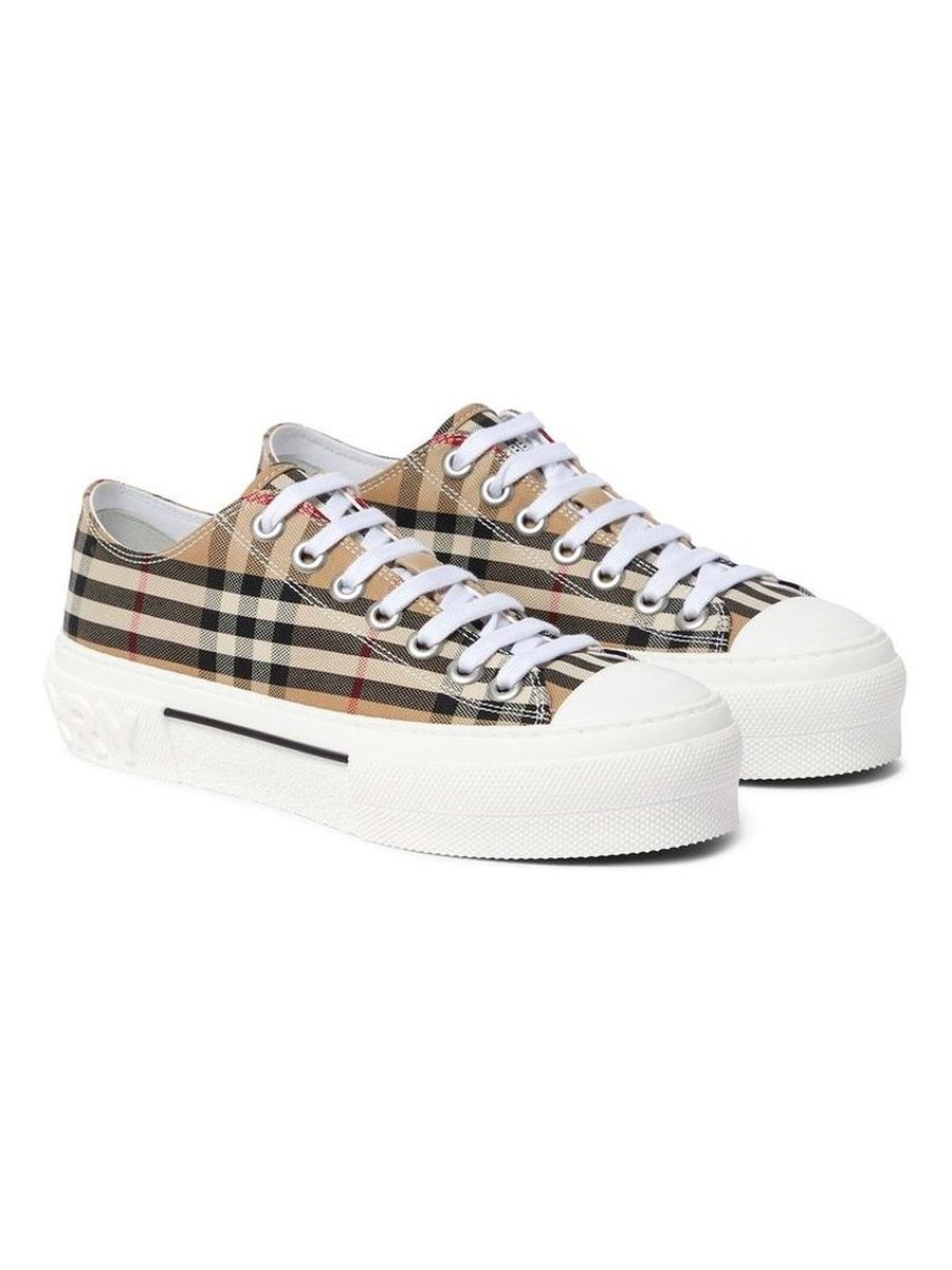 Burberry Check canvas sneakers