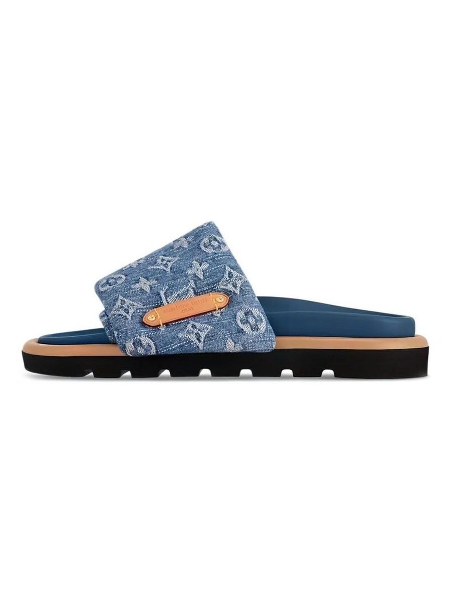 Pool Pillow Flat Comfort Mule Jeans
