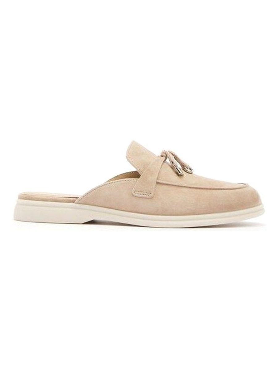 Babouche Charms Walk Loafers Linen