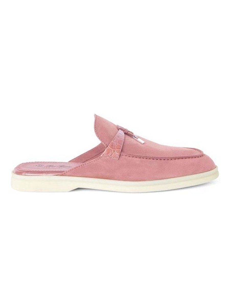 Babouche Charms Walk Loafers Pink