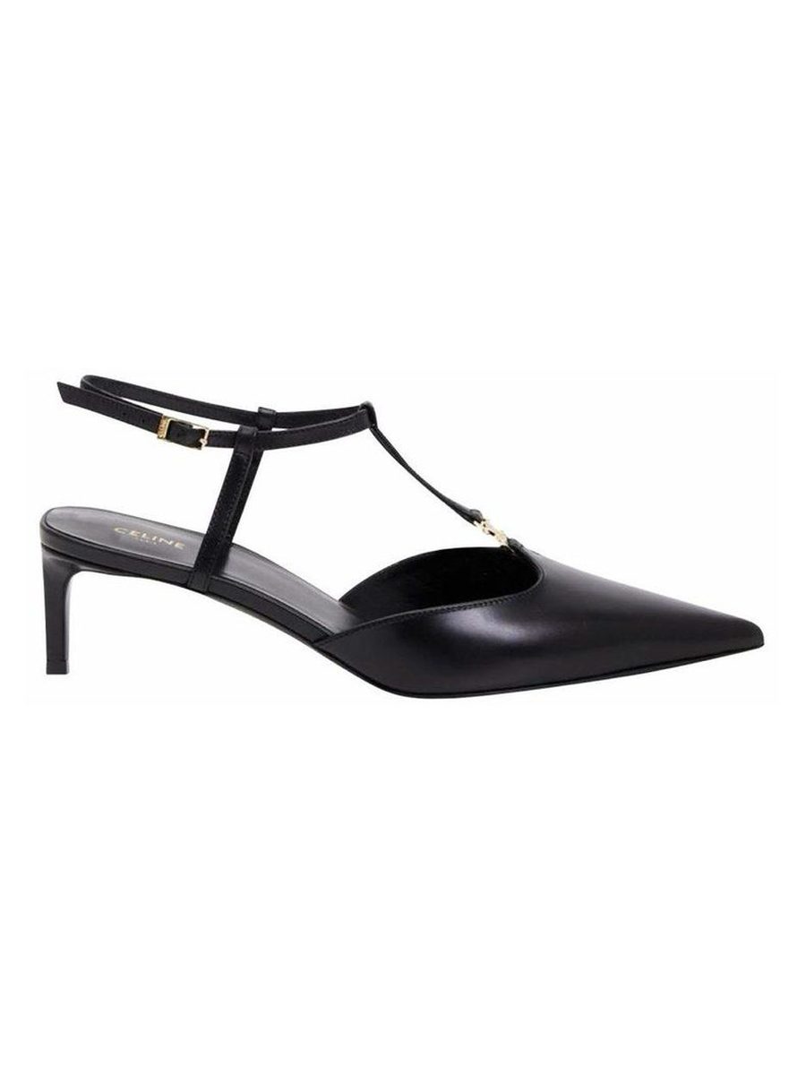 CELINE KITTEN T-BAR STRAP PUMP IN CALFSKIN