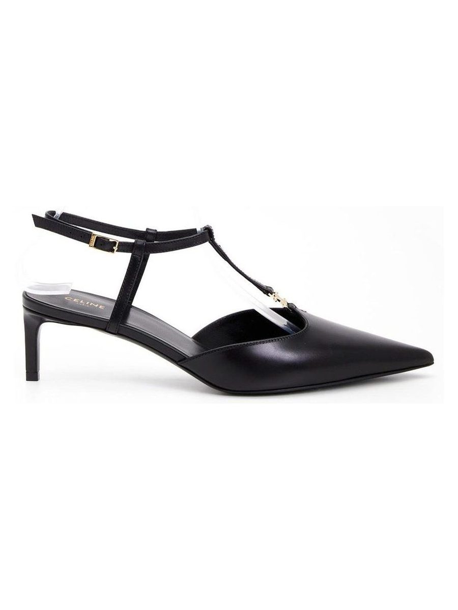 CELINE KITTEN T-BAR STRAP PUMP IN CALFSKIN