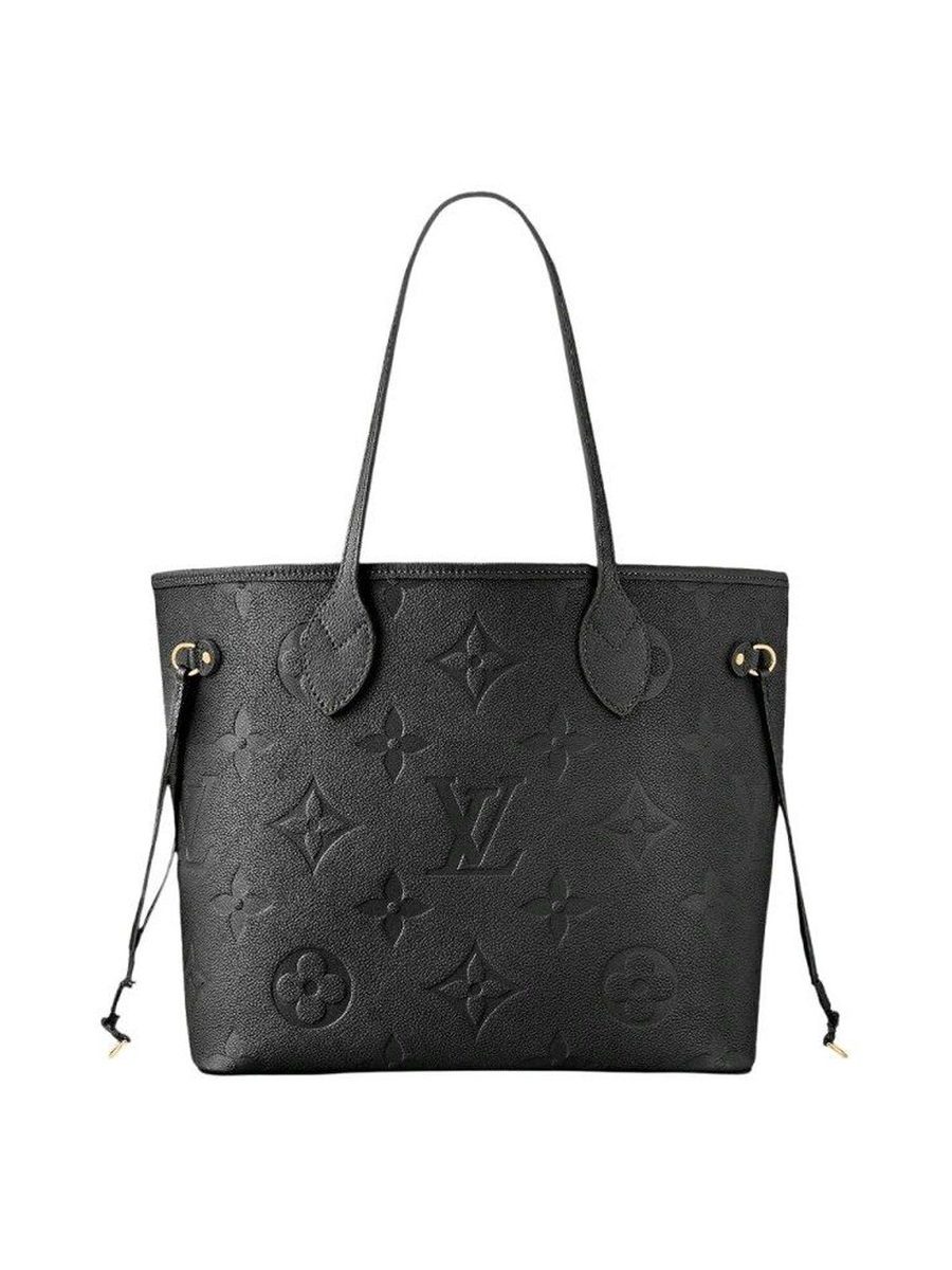 Neverfull MM BLACK LEATHER