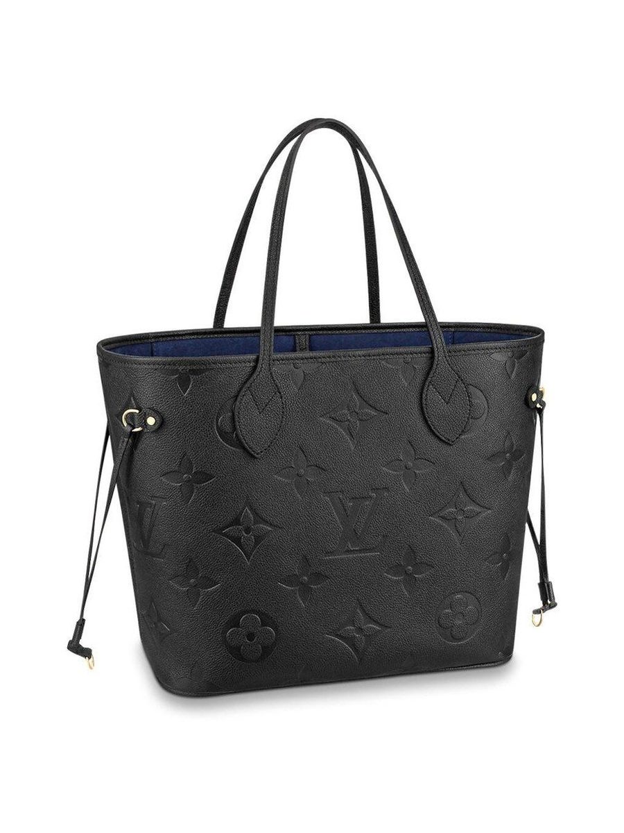Neverfull MM BLACK LEATHER
