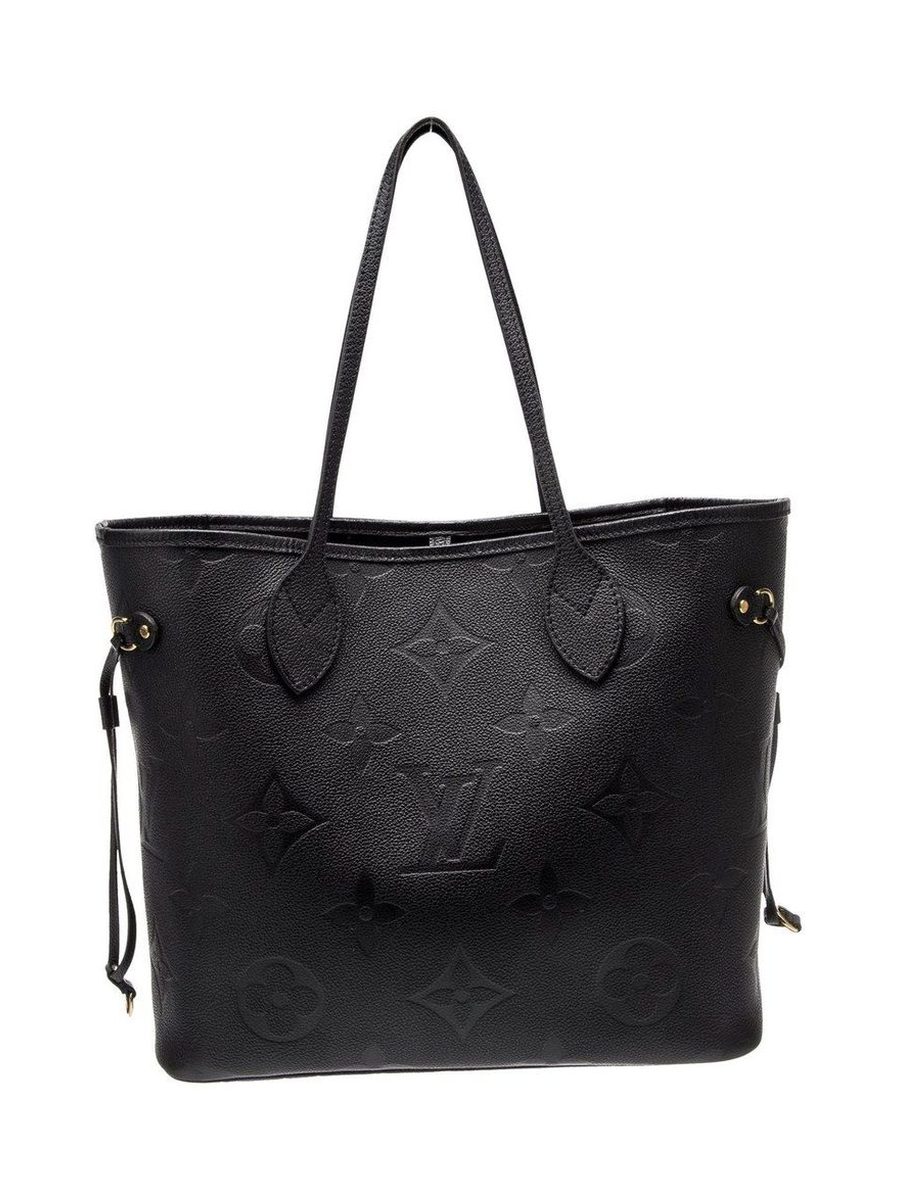 Neverfull MM BLACK LEATHER