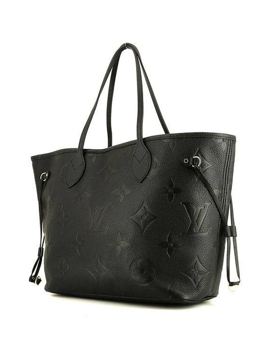 Neverfull MM BLACK LEATHER