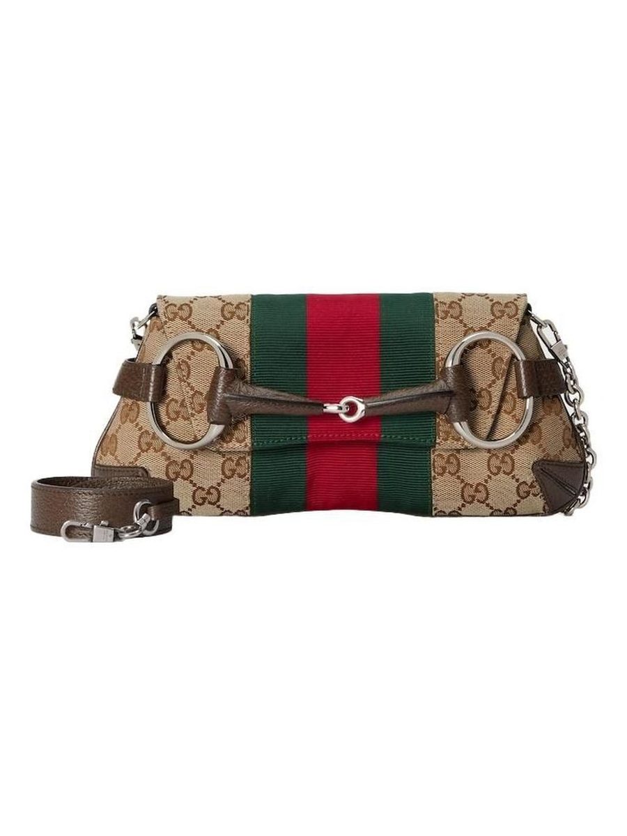 Horsebit Chain Small Shoulder Bag