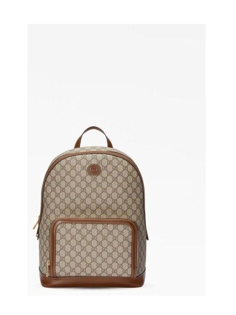 BACKPACK WITH INTERLOCKING G