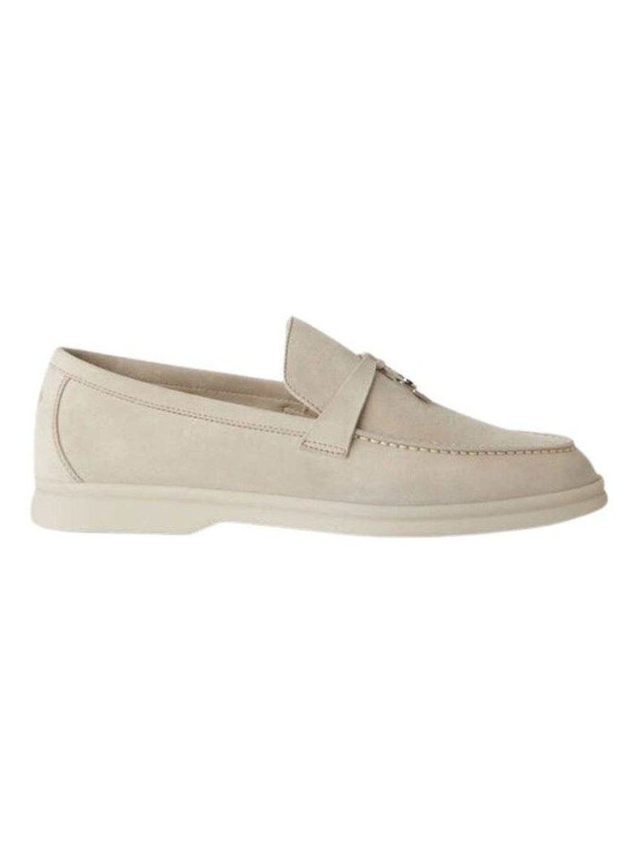 Loro Piana Loafers – Powder Pearl
