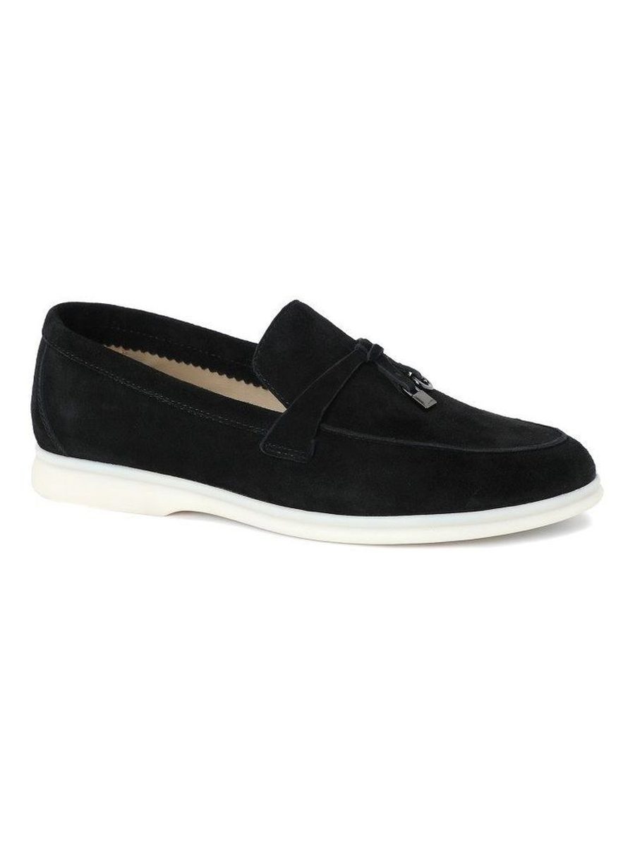Loro Piana Loafers – Black