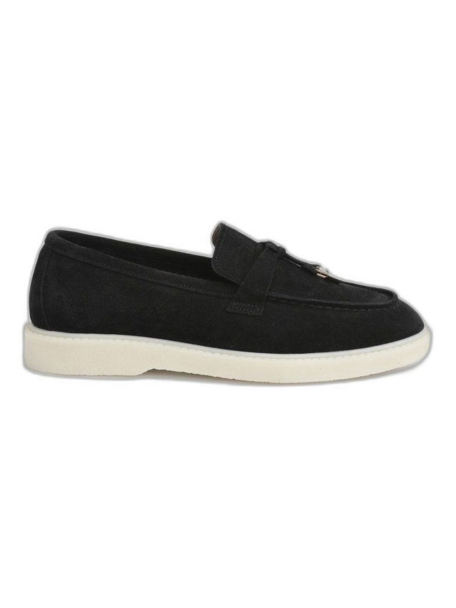 Loro Piana Loafers – Black