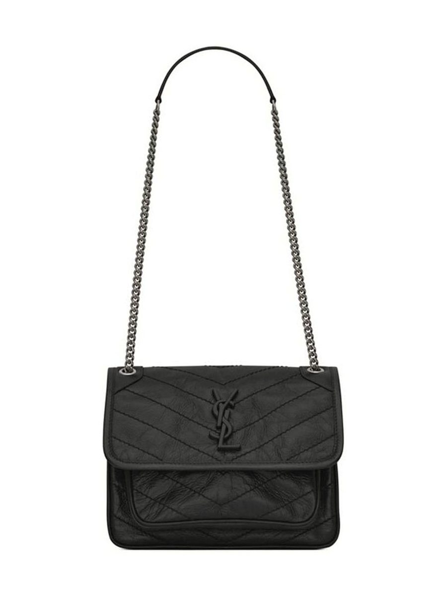 NIKI SMALL IN VINTAGE LEATHER BLACK