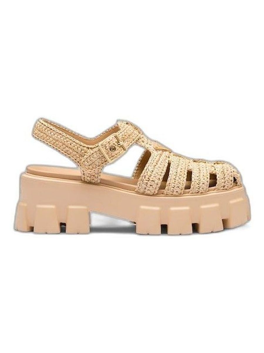 Monolith Crochet Cage Sandals