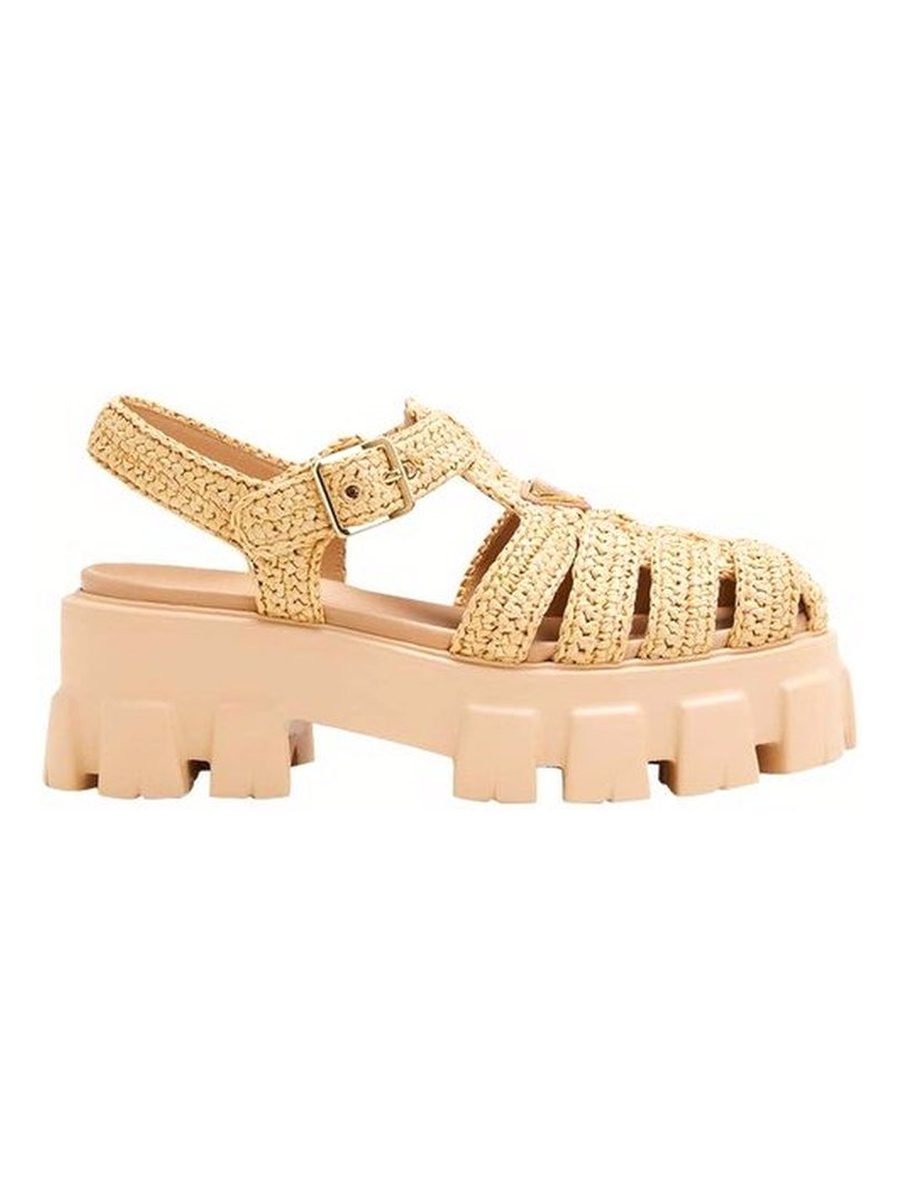 Monolith Crochet Cage Sandals