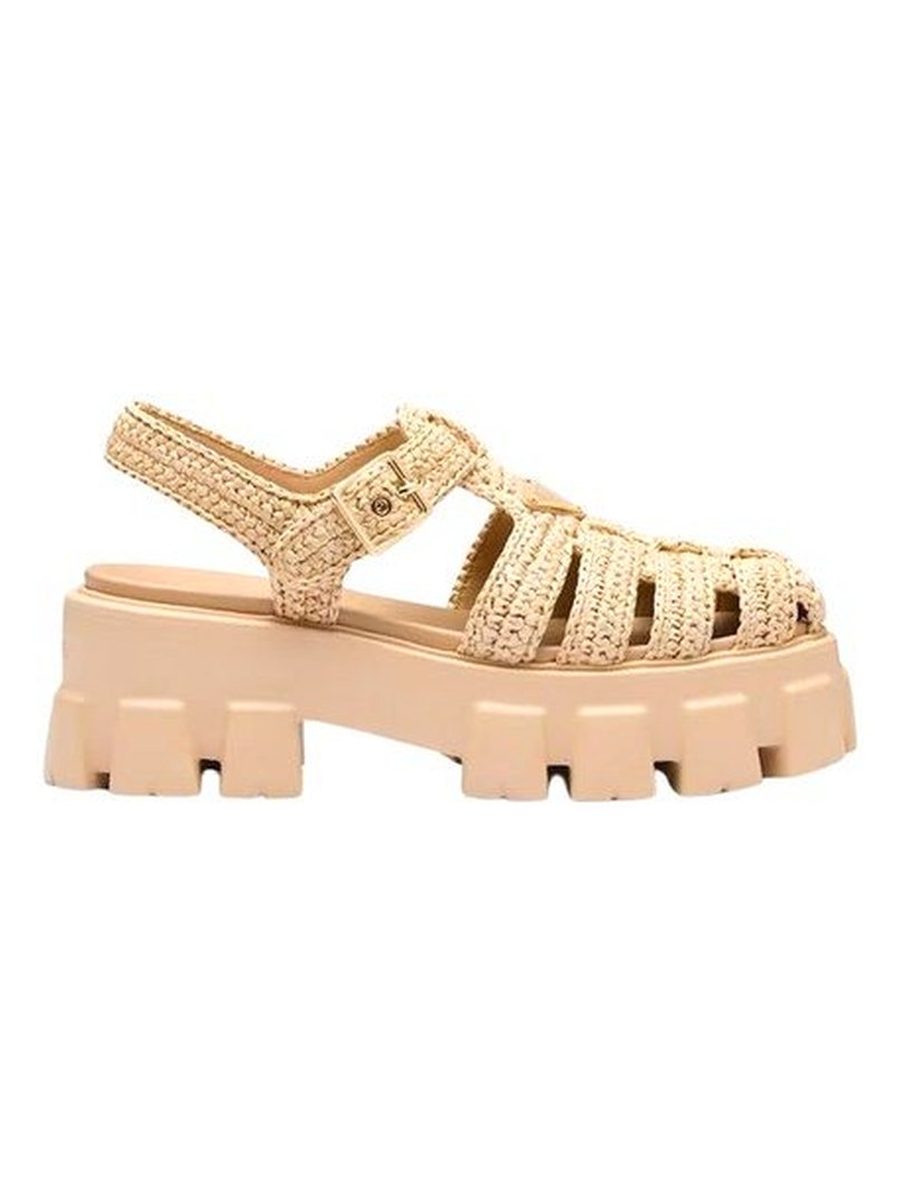 Monolith Crochet Cage Sandals