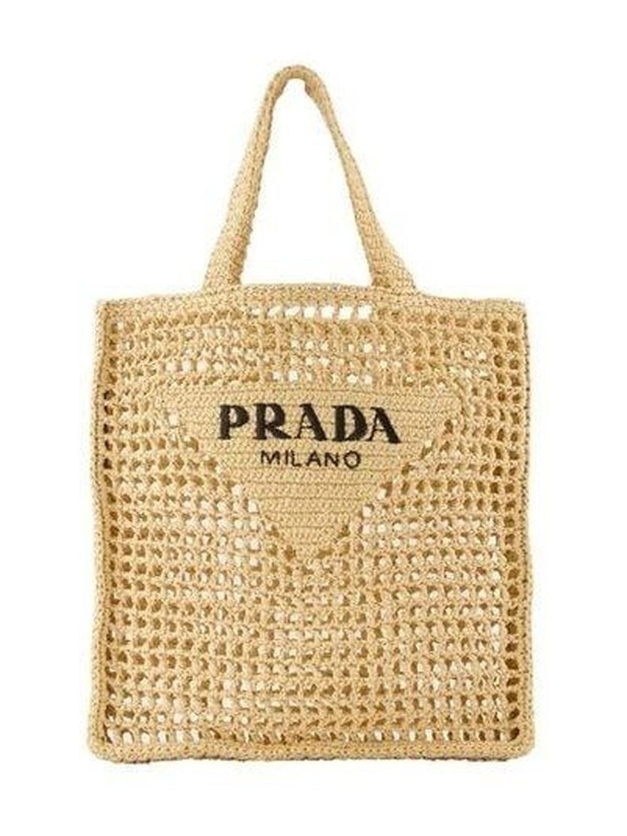 Raffia Tote Bag