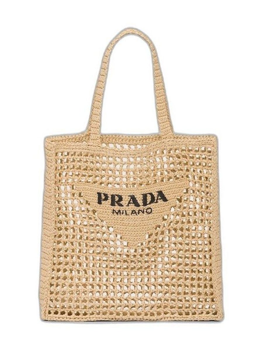 Raffia Tote Bag