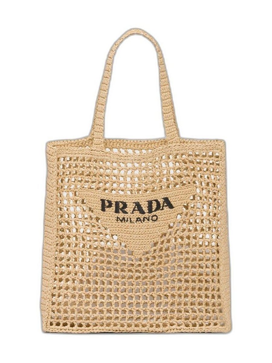 Raffia Tote Bag