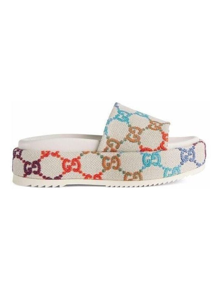 Platform Slide Sandal